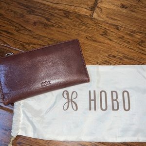 Hobo brown Leather wallet